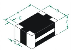 COMS系列叠层共模电感尺寸与边长